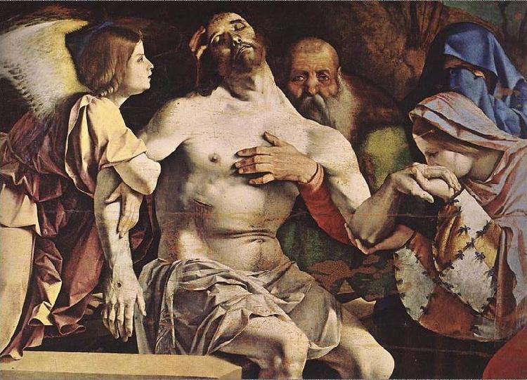 Lorenzo Lotto Pieta oil painting image